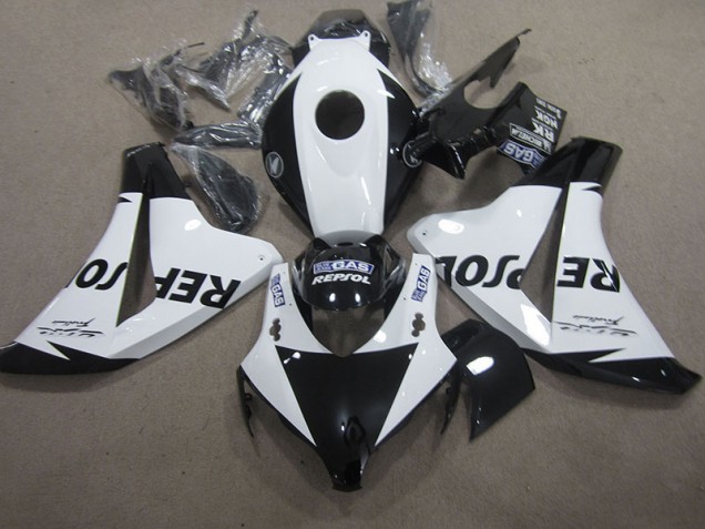 Carénage CBR 1000 RR 08-11 - Blanc Noir Repsol Carénage CBR 1000 RR 08-11 - Blanc Noir Repsol