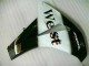 Carénage CBR 1000 RR 08-11 - Blanc Noir West Carénage CBR 1000 RR 08-11 - Blanc Noir West