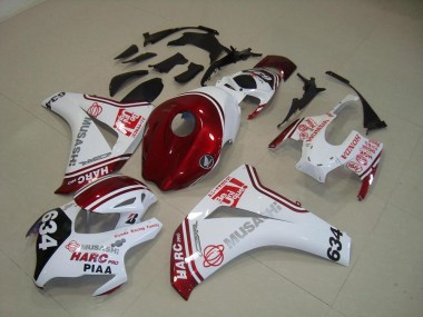 Carénage CBR 1000 RR 08-11 - Blanc Rouge HARC Pro PIAA 634