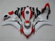 Carénage CBR 1000 RR 08-11 - Blanc Rouge