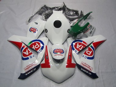 Carénage CBR 1000 RR 08-11 - Blanc Rouge PATA