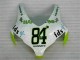 Carénage CBR 1000 RR 08-11 - Blanc Vert Hannspree 84
