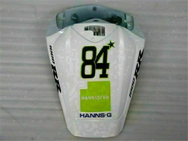 Carénage CBR 1000 RR 08-11 - Blanc Vert Hannspree 84