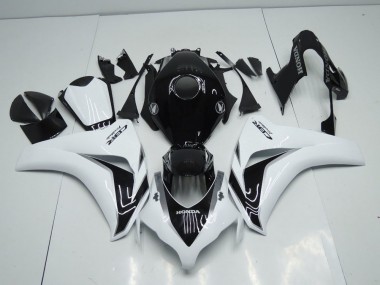 Carénage CBR 1000 RR 08-11 - Blanc et Noir Gris
