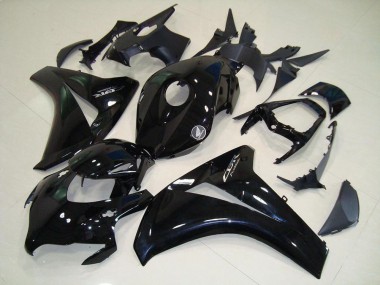 Carénage CBR 1000 RR 08-11 - Noir Brillant Chrome Décalque