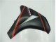 Carénage CBR 1000 RR 08-11 - Noir Mat Rouge