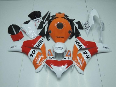 Carénage CBR 1000 RR 08-11 - Orange Blanc Rouge Repsol