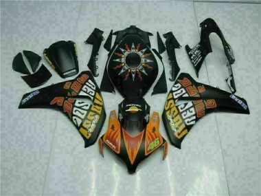 Carénage CBR 1000 RR 08-11 - Orange Noir