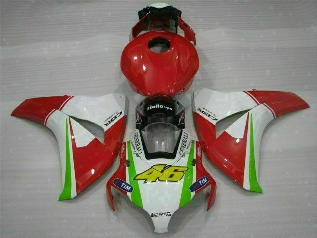 Carénage CBR 1000 RR 08-11 - Rouge Blanc Carénage CBR 1000 RR 08-11 - Rouge Blanc