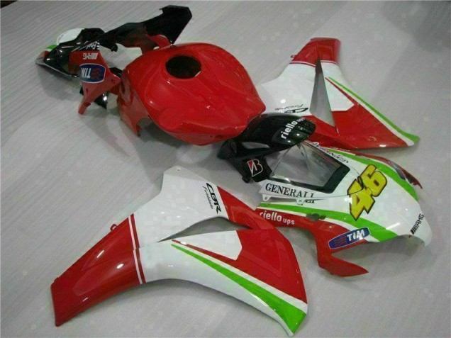 Carénage CBR 1000 RR 08-11 - Rouge Blanc Carénage CBR 1000 RR 08-11 - Rouge Blanc