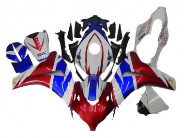 Carénage CBR 1000 RR 08-11 - Rouge Bleu Blanc
