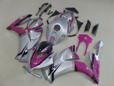 Carénage CBR 1000 RR 12-16 - Argent Rose