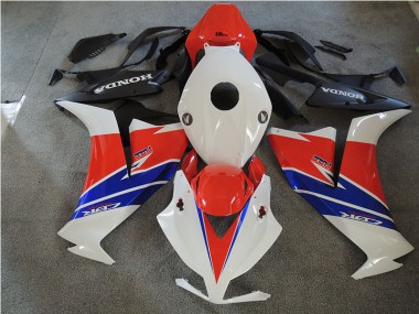 Carénage CBR 1000 RR 12-16 - Blanc Rouge Bleu Fireblade