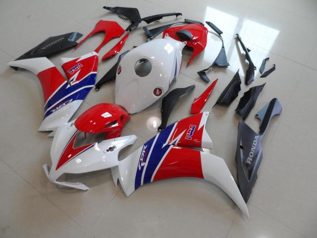 Carénage CBR 1000 RR 12-16 - Blanc Rouge Noir Mat TT Legend Carénage CBR 1000 RR 12-16 - Blanc Rouge Noir Mat TT Legend