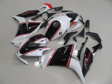 Carénage CBR 1000 RR 12-16 - Noir et Blanc et Rouge Bande
