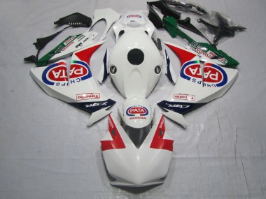 Carénage CBR 1000 RR 12-16 - Rouge Blanc PATA