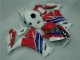 Carénage CBR 1000 RR 12-16 - Rouge Bleu Blanc