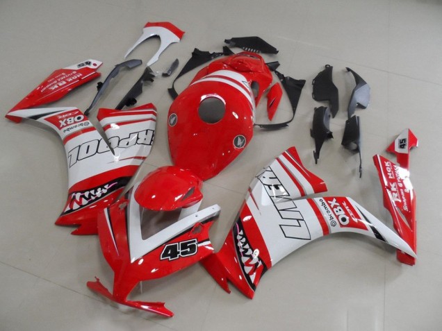 Carénage CBR 1000 RR 12-16 - Rouge Liverpool 45 Carénage CBR 1000 RR 12-16 - Rouge Liverpool 45