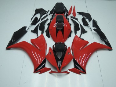 Carénage CBR 1000 RR 12-16 - Rouge Noir avec No Décalque