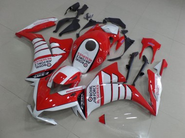 Carénage CBR 1000 RR 12-16 - Rouge avec Blanc Wing