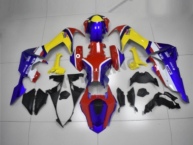 Carénage CBR 1000 RR 17-23 - Bleu Jaune Rouge