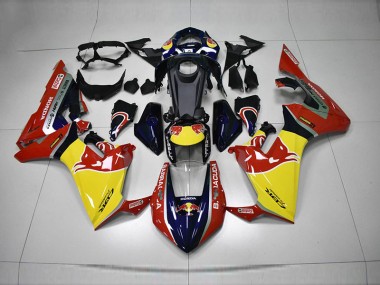 Carénage CBR 1000 RR 17-23 - Bleu Jaune Rouge Red Bull