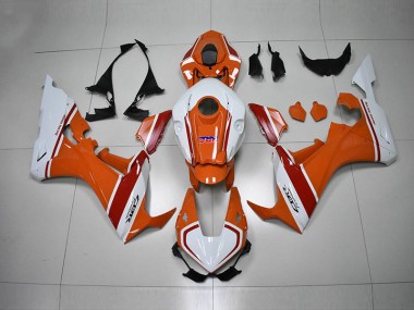 Carénage CBR 1000 RR 17-23 - Orange Blanc HRC