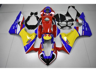 Carénage CBR 1000 RR 17-23 - Rouge Jaune Bleu HRC Red Bull