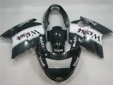 Carénage CBR 1100 XX 96-07 - Noir Blanc West