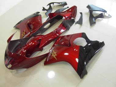 Carénage CBR 1100 XX Blackbird 96-07 - Rouge Noirbird