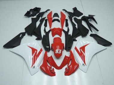 Carénage CBR 125 R 11-13 - Rouge Blanc 93