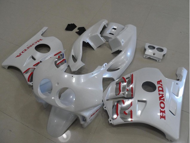 Carénage CBR 250 RR MC22 91-98 - Blanc Nacré Rouge Carénage CBR 250 RR MC22 91-98 - Blanc Nacré Rouge