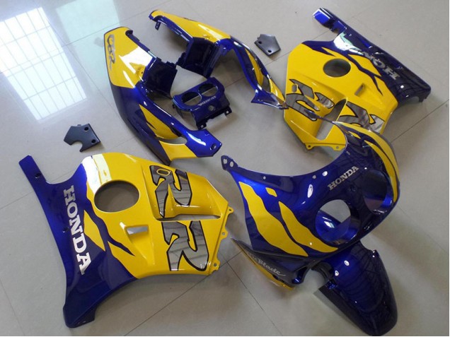 Carénage CBR 250 RR MC22 91-98 - Bleu Jaune Carénage CBR 250 RR MC22 91-98 - Bleu Jaune