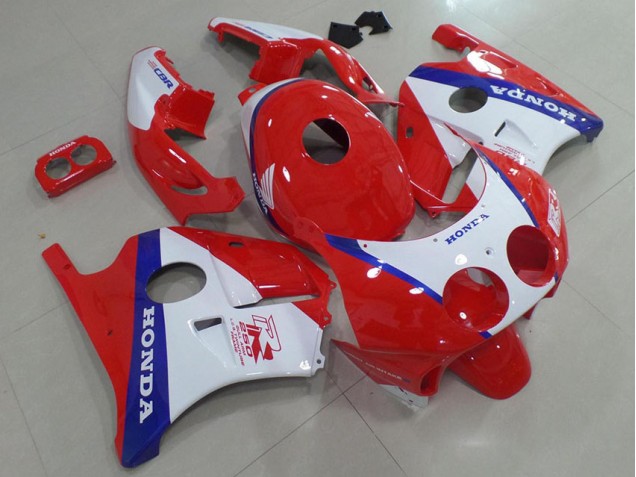 Carénage CBR 250 RR MC22 91-98 - Bleu Rouge Blanc Carénage CBR 250 RR MC22 91-98 - Bleu Rouge Blanc