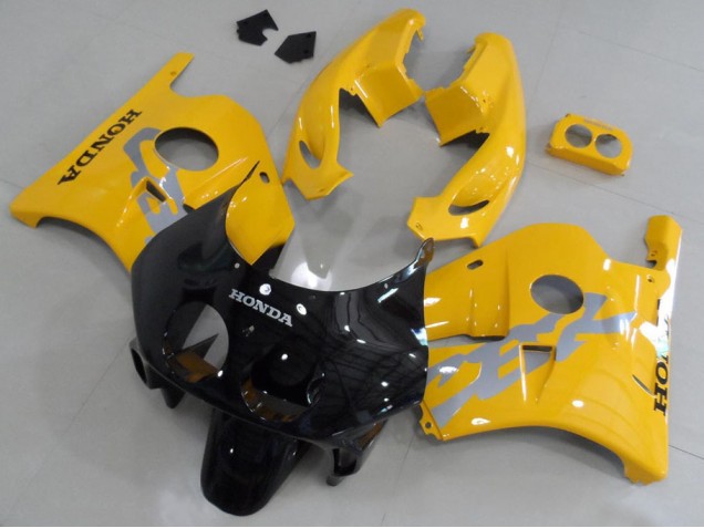 Carénage CBR 250 RR MC22 91-98 - Jaune Noir Carénage CBR 250 RR MC22 91-98 - Jaune Noir