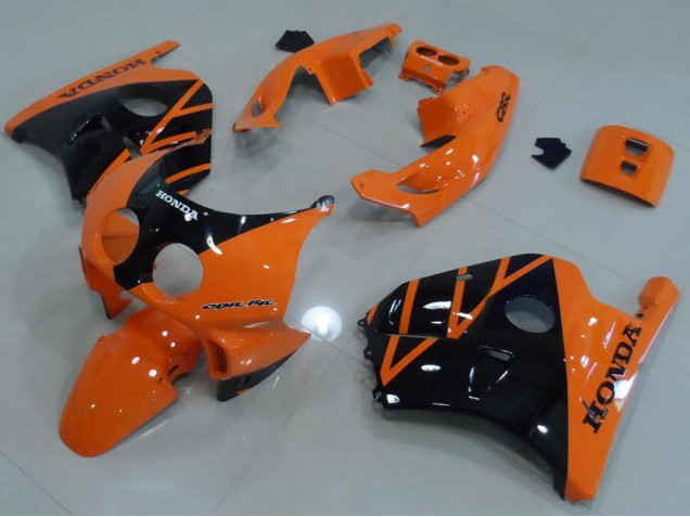 Carénage CBR 250 RR MC22 91-98 - Orange Noir Carénage CBR 250 RR MC22 91-98 - Orange Noir