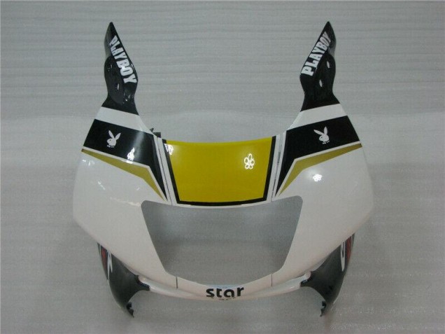 Carénage CBR 600 F3 95-98 - Blanc Noir Playboy Carénage CBR 600 F3 95-98 - Blanc Noir Playboy