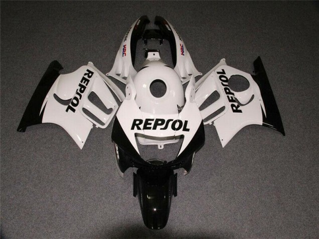 Carénage CBR 600 F3 95-98 - Blanc Noir Repsol Carénage CBR 600 F3 95-98 - Blanc Noir Repsol