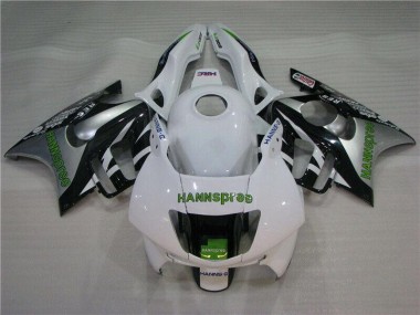 Carénage CBR 600 F3 95-98 - Blanc Vert Hannspree