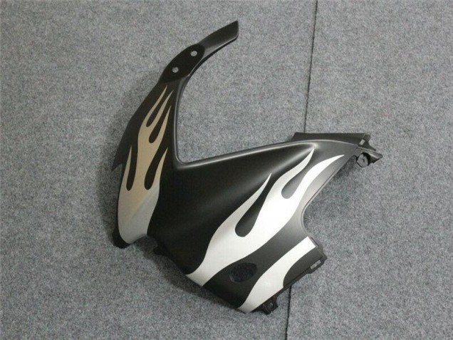 Carénage CBR 600 F3 95-98 - Noir Blanc Flamme