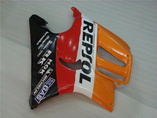 Carénage CBR 600 F3 95-98 - Noir Orange Repsol