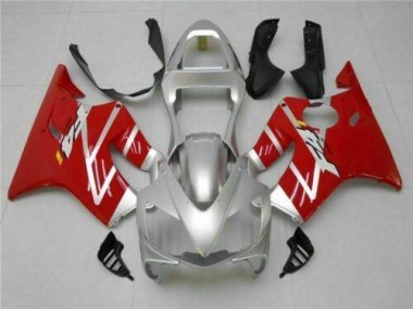 Carénage CBR 600 F4i 01-03 - Argent Rouge