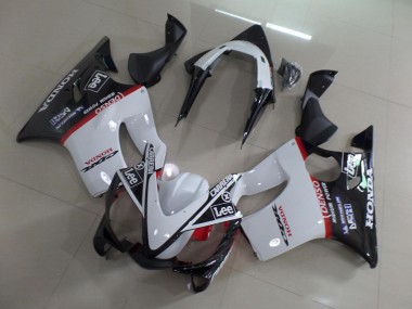 Carénage CBR 600 F4i 01-03 - Blanc Noir Carrera Lee