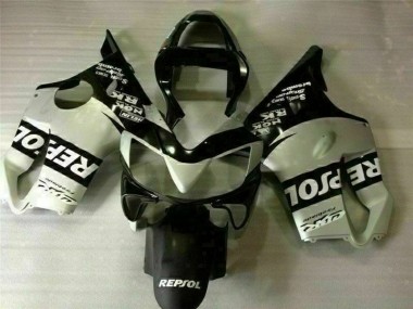 Carénage CBR 600 F4i 01-03 - Noir Argent Repsol