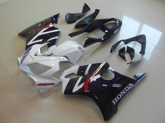 Carénage CBR 600 F4i 01-03 - Noir Blanc F Sport