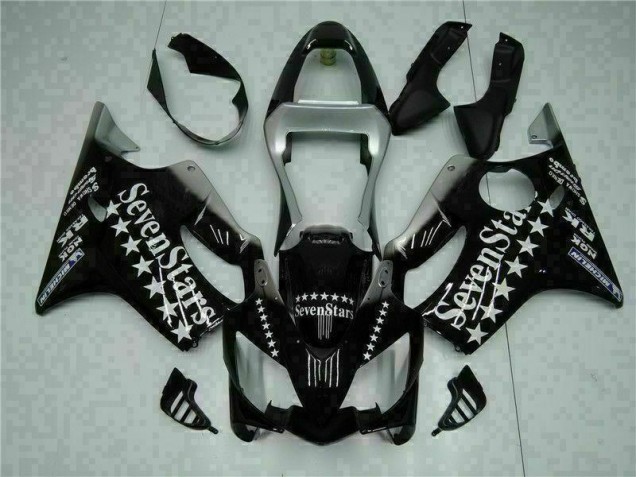 Carénage CBR 600 F4i 01-03 - Noir Blanc SevenStarss
