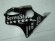 Carénage CBR 600 F4i 01-03 - Noir Blanc SevenStarss