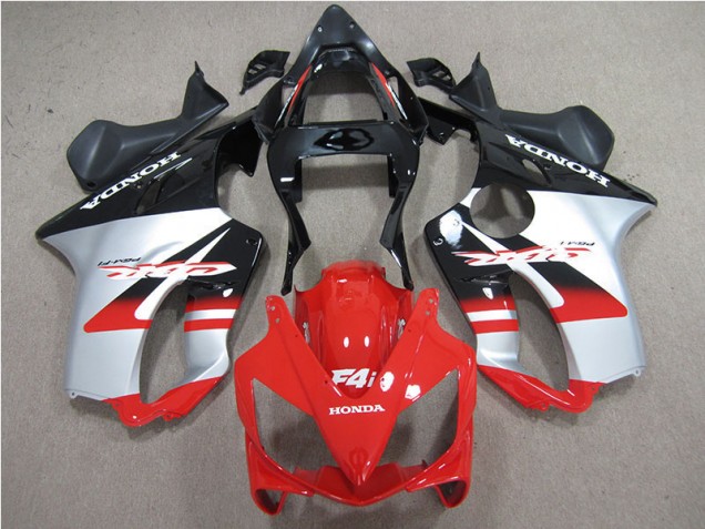 Carénage CBR 600 F4i 01-03 - Rouge Blanc Noir