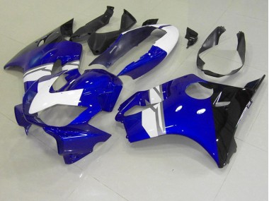 Carénage CBR 600 F4i 04-07 - Blanc Bleu Noir