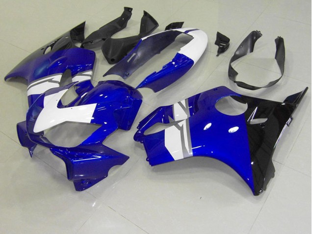 Carénage CBR 600 F4i 04-07 - Blanc Bleu Noir